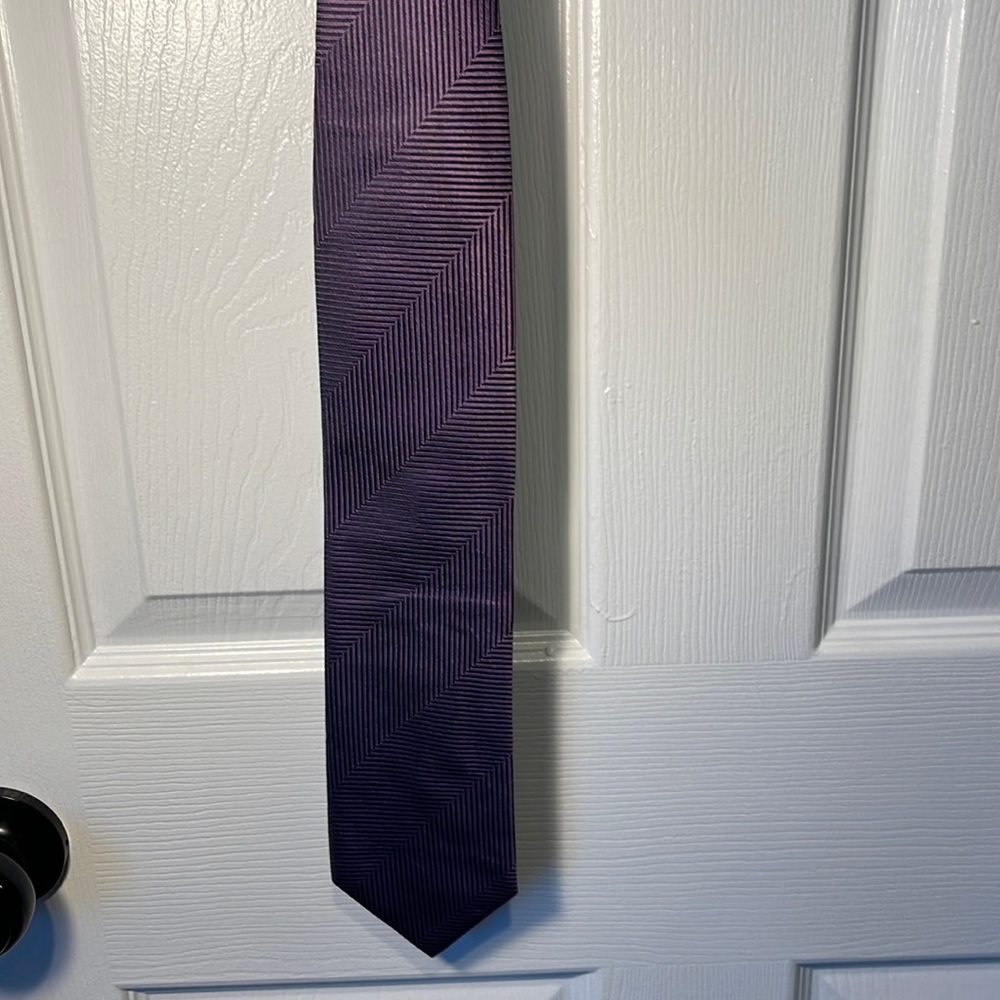 Beautiful purple tie